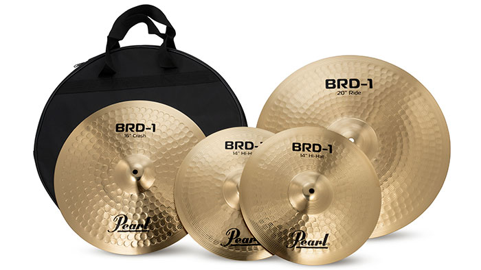 【激安シンバルセット】BRD-1 [14"HATS,16"CRASH,20"RIDE] シンバルケース付