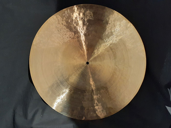 【現地選定買付シンバル】Custom Shop 22" Flat Ride 夕凪 2.268g