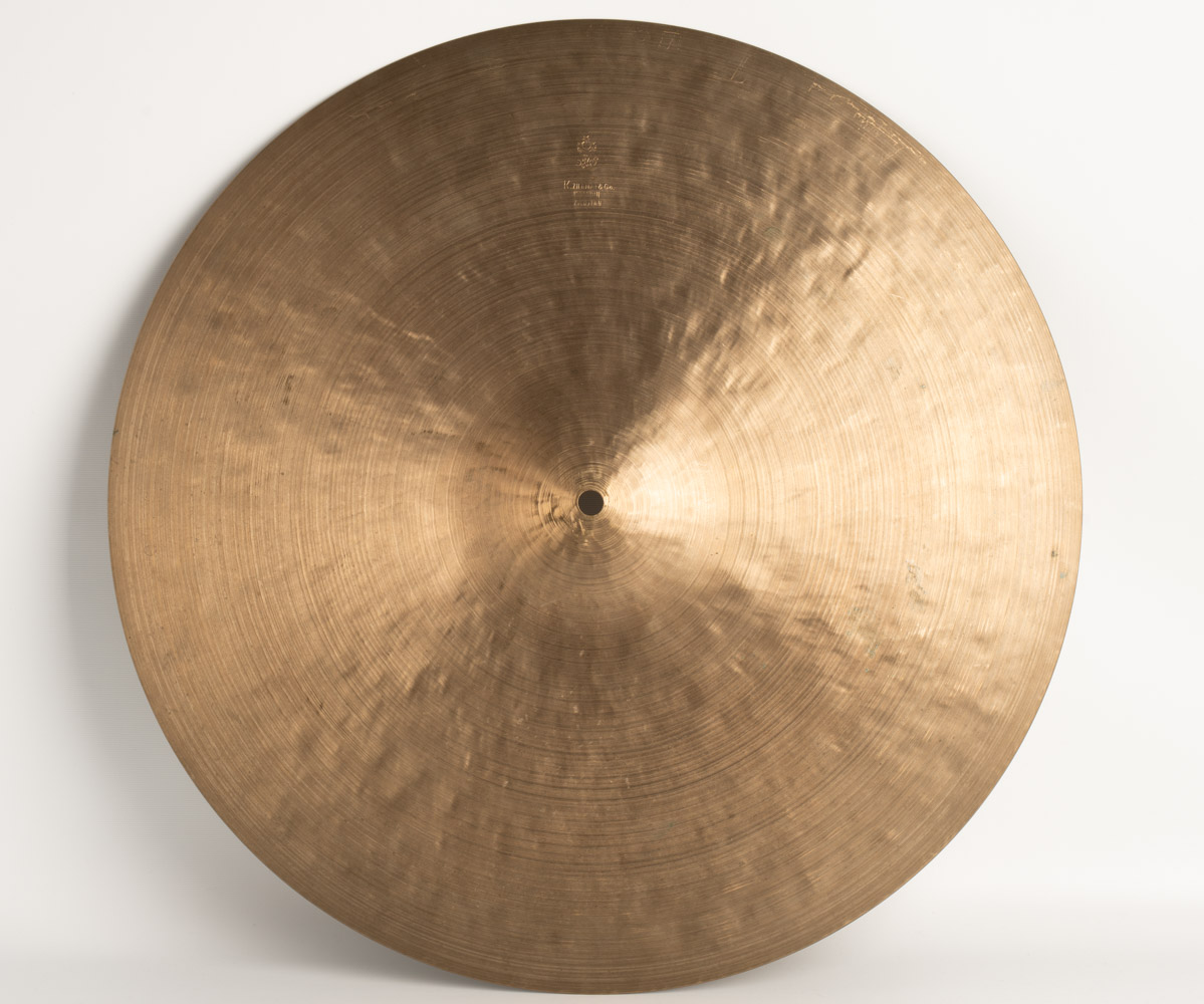 【VINTAGE】1967-77' K Zildjian Istanbul 20" Medium Thin Ride New Stamp 1,928g