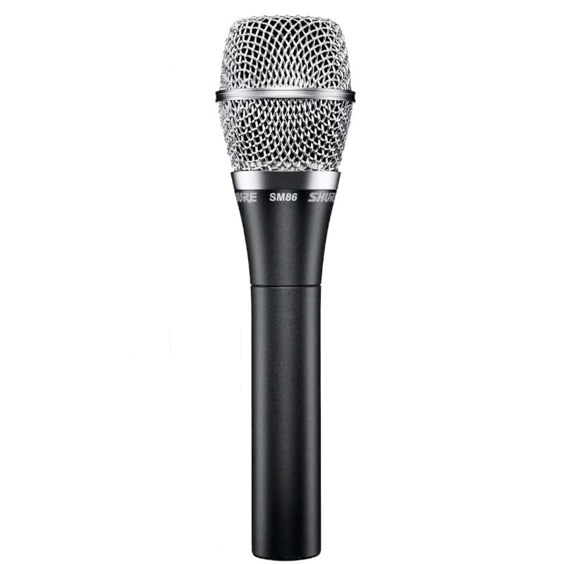 在庫在り 即納可能》 SHURE シュアー SM86-X ボーカル マイク タフなボディーに高性能を包み込んだ、ＳＲ用コンデンサー・マイクロホン
