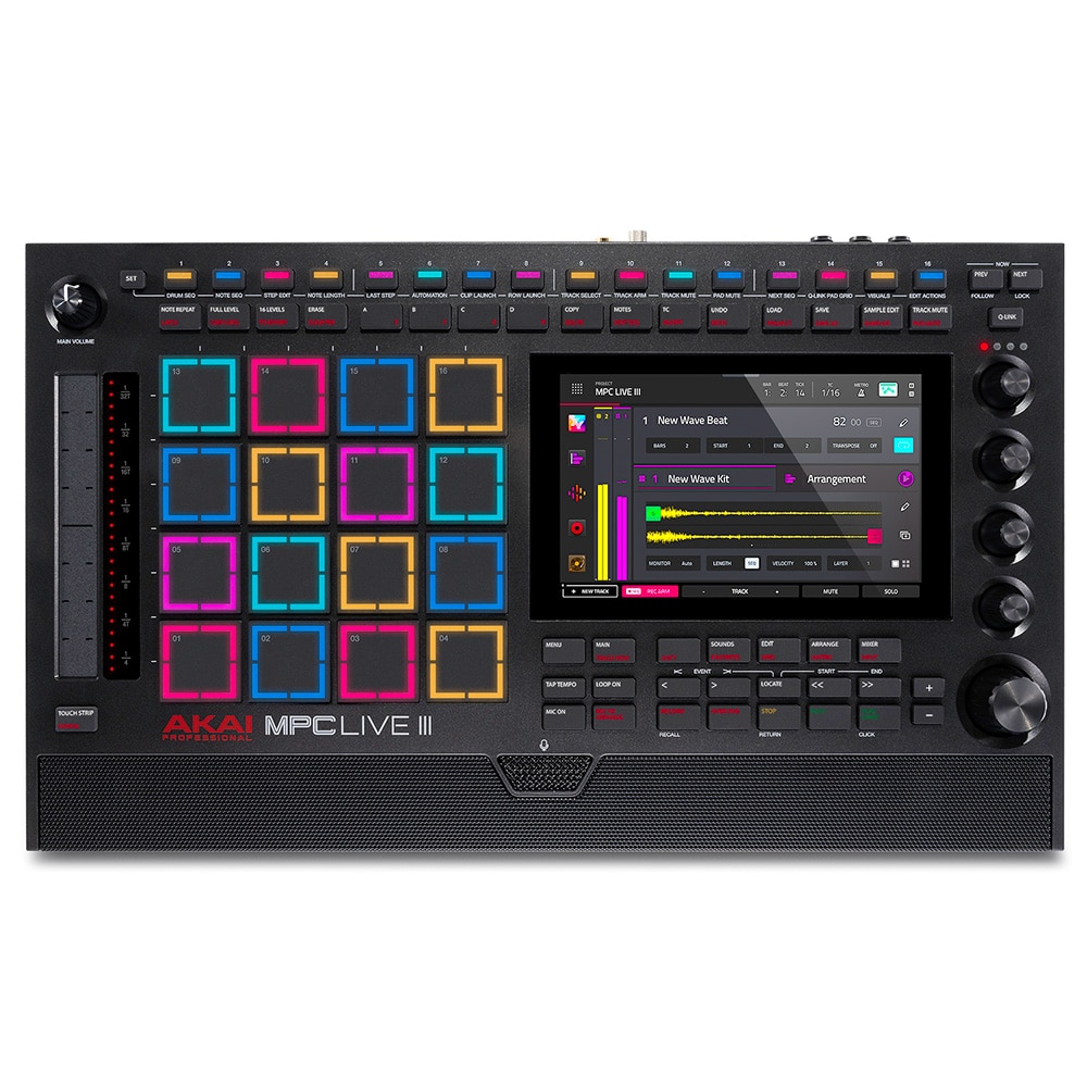 AKAI アカイ MPC LIVE 3 サンプラー グルーヴマシーン 音楽制作ツール スタンドアローン