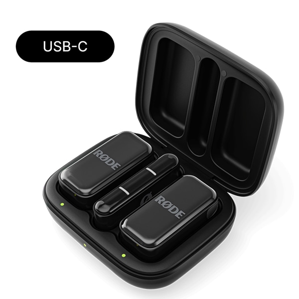RODE ロード WIMICROC ワイヤレスマイクロ USB-C ブラック スマホ向けワイヤレスマイク 【国内正規品】
