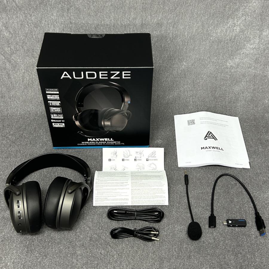 《アウトレット品》Audeze Maxwell 平面磁界ドライバー搭載 ゲーミングヘッドホン for PlayStation, Mac, PC, and Switch 国内正規品