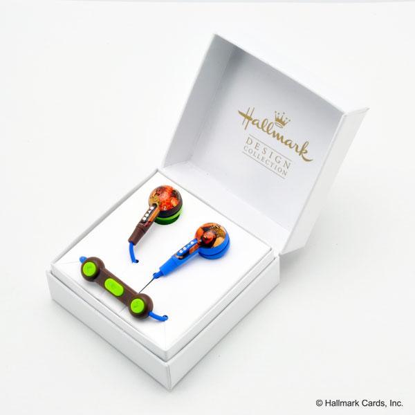 《アウトレット》KOTORI Hallmark SAFARI リモートマイク付き デザイン 有線イヤホン