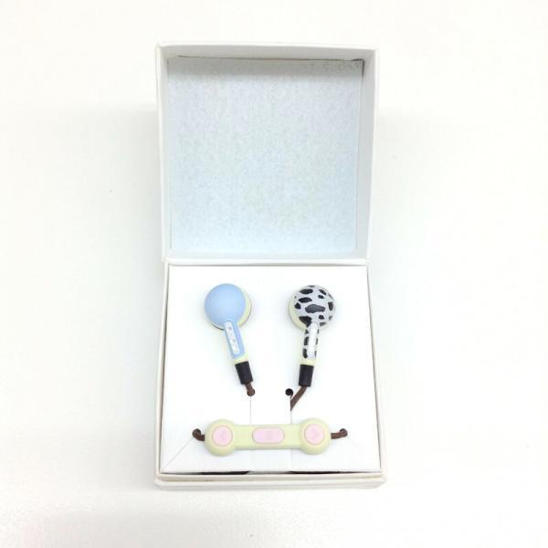 《アウトレット》KOTORI 101+ ダルメシアン DALMATIAN リモートマイク付き カスタムデザイン 有線イヤホン