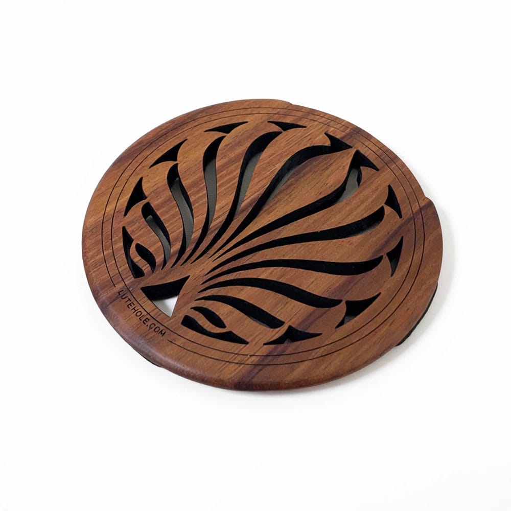 LUTE HOLE サウンドホールカバー #15 Hawaiian Koa ハワイアンコア