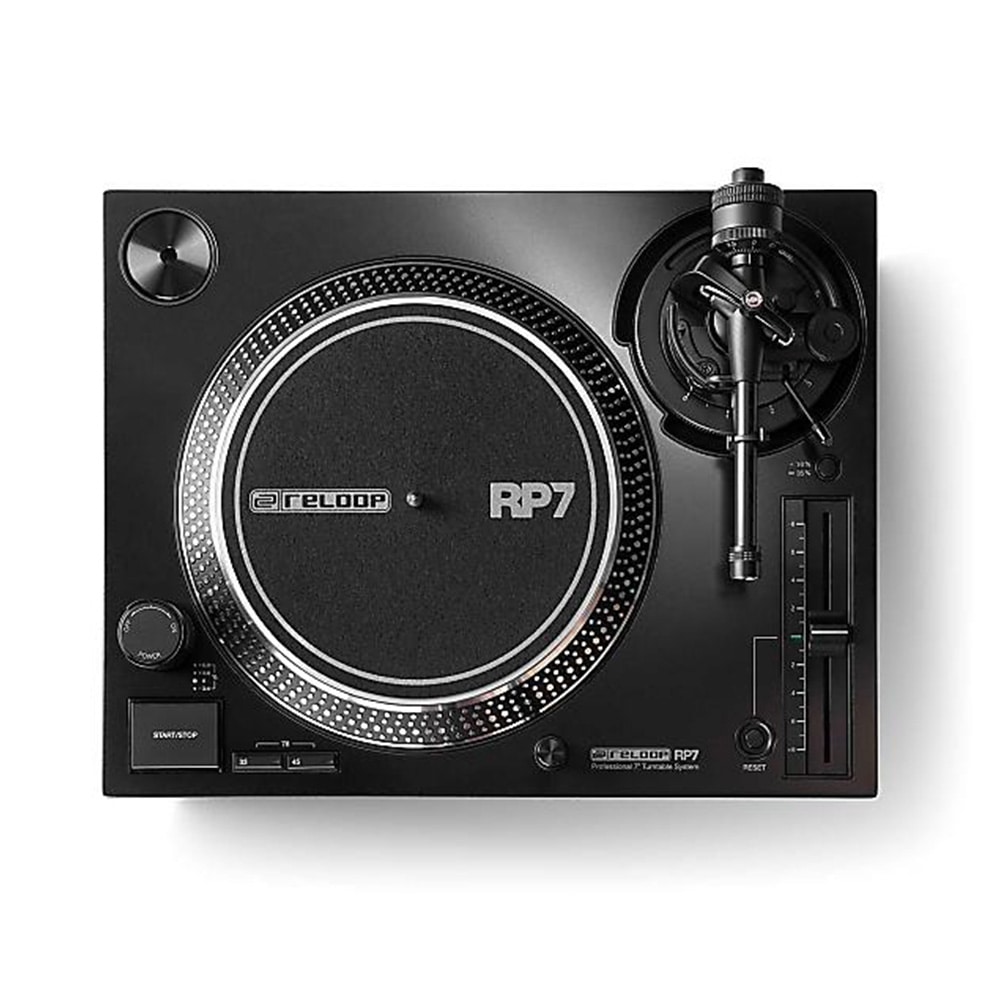 Reloop 7インチ専用 ターンテーブル RP-7 （ヘッドシェルとカートリッジは別売り）
