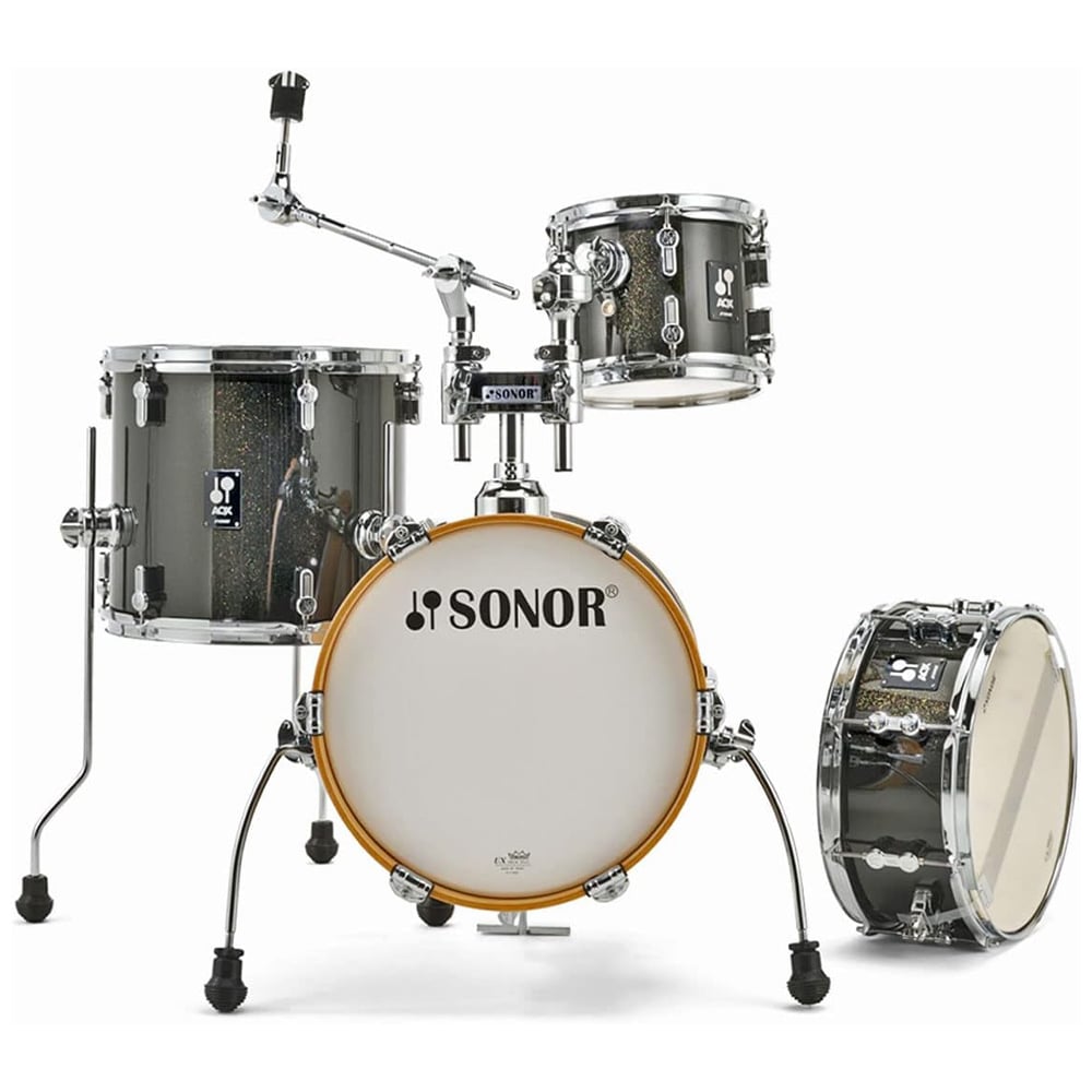 SONOR ソナー AQX Series Drum SN-AQXMIC #BMS ブラック・ミッドナイト・スパークル ドラムセット【沖縄・離島配送不可商品】