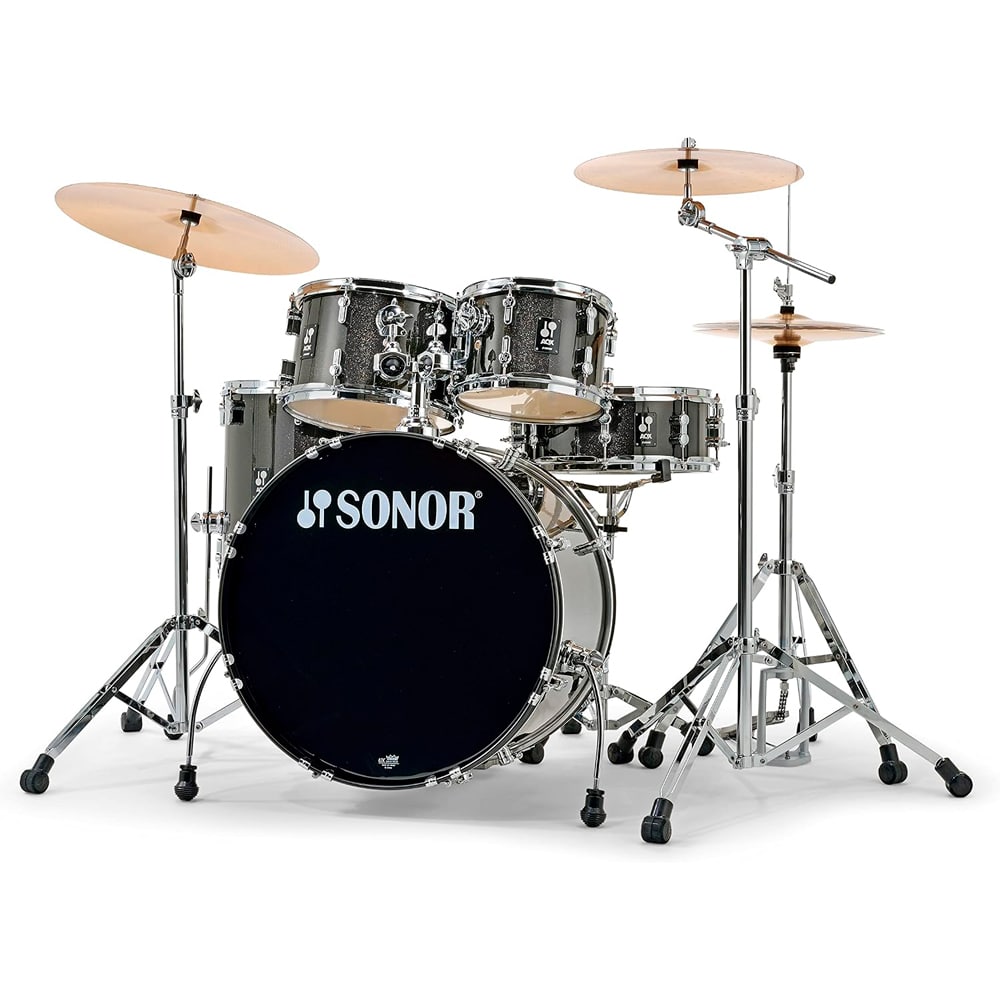 SONOR ソナー AQX Series Drum Set "STAGE" SN-AQXSG #BMS / STAGE ステージ ブラック・ミッドナイト・スパークル ドラムセット【沖縄・離島配送不可商品】