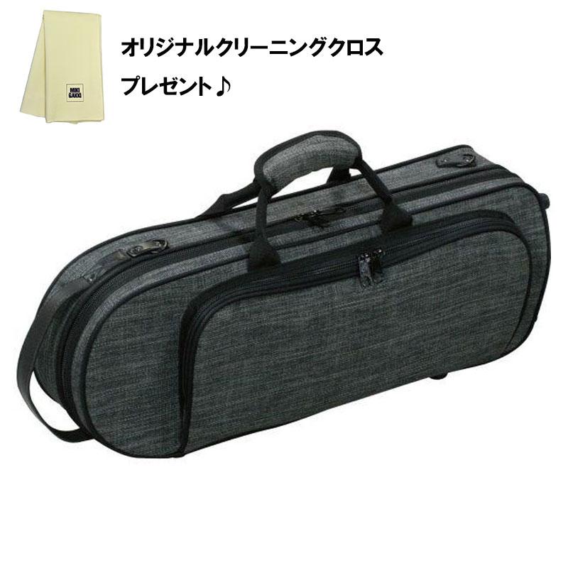 オリジナルクロスプレゼント! KIKUTANI TR-Tweed GRY ツイード製トランペットケース グレー