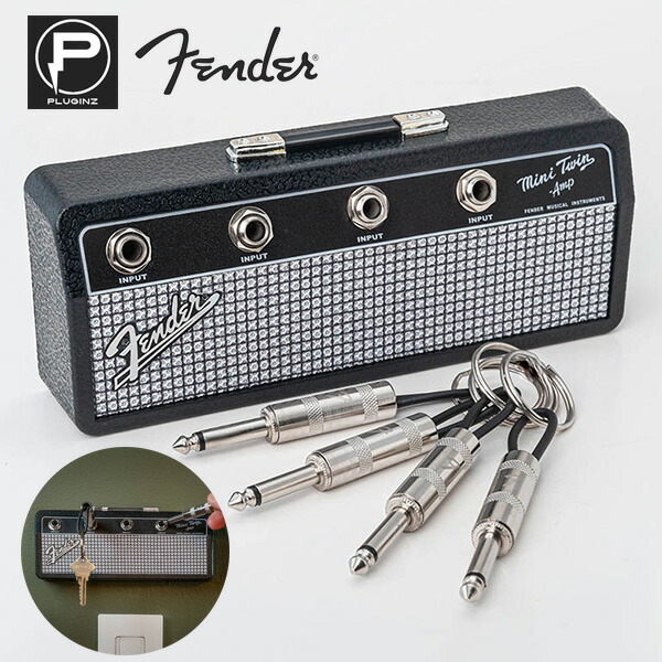 《廃番品/売切り特価》 Pluginz Fender Mini Twin Amp Jack Rack / フェンダー 壁掛け アンプ型キーハンガー