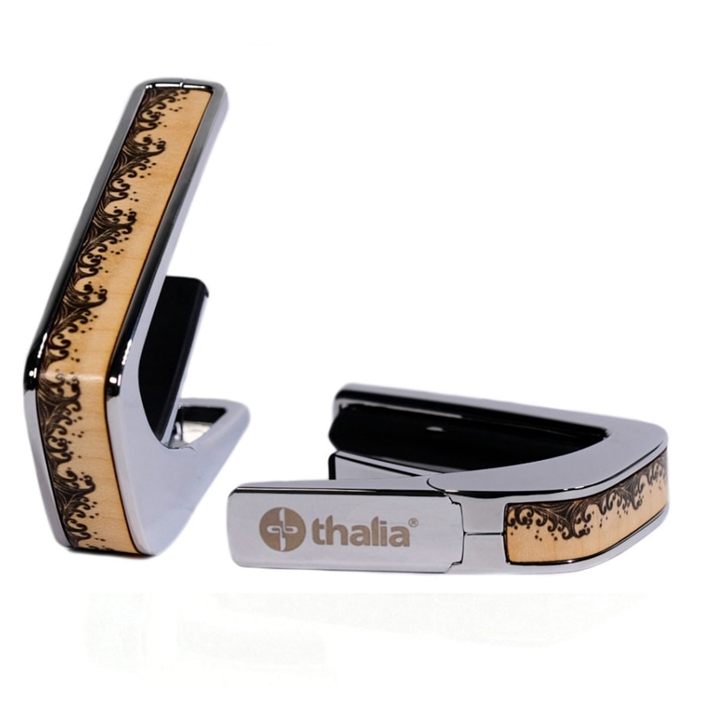タリア カポ Thalia Capos Limited Series FLAMED MAPLE WABE / Chrome / ギター 12インチフレットパッド付属