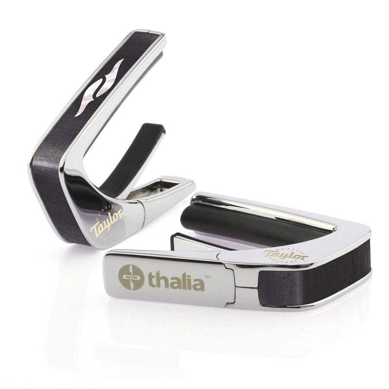 タリア カポ テイラー ライセンスド・モデル Thalia Capos TAYLOR 800 SERIES ELEMENT / Chrome / ギター 15インチフレットパッド付属