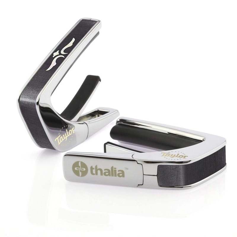 タリア カポ テイラー ライセンスド・モデル Thalia Capos TAYLOR 600 SERIES WINGS / Chrome / ギター 15インチフレットパッド付属