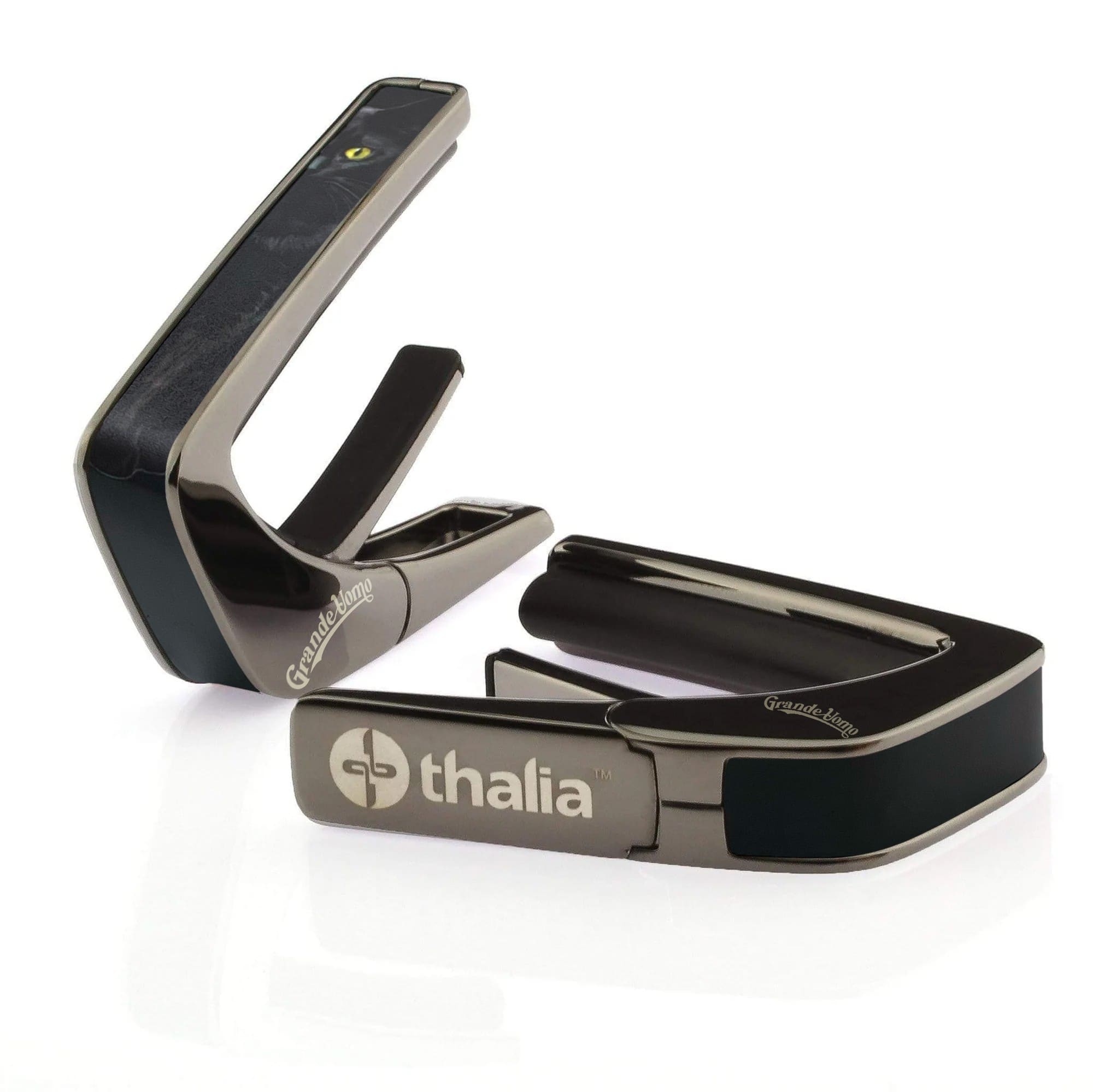 タリア カポ Thalia Capos Limited Series / Japan Limited Edition BC-BLACK CAT G.U.C 黒猫 ギター 12インチフレットパッド付属