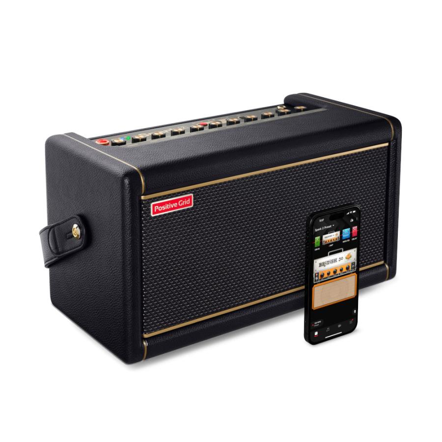 Positive Grid Spark 2 ブラック ポジティブグリッド ギターアンプ 50W AI機能 Bluetooth対応 ギター アンプ スパーク