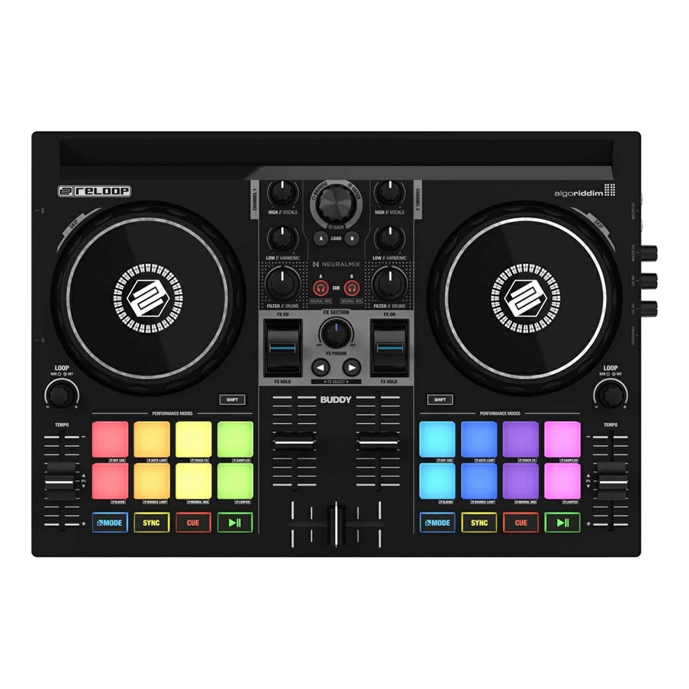 Reloop DJコントローラー BUDDY 【djay + Apple Musicストリーミング 対応機種】