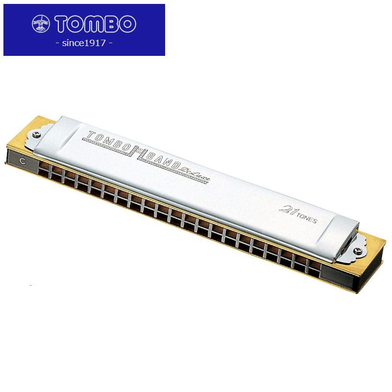 TOMBO NO.1521 A調 特製トンボバンド 複音ハーモニカ 21穴 トンボ