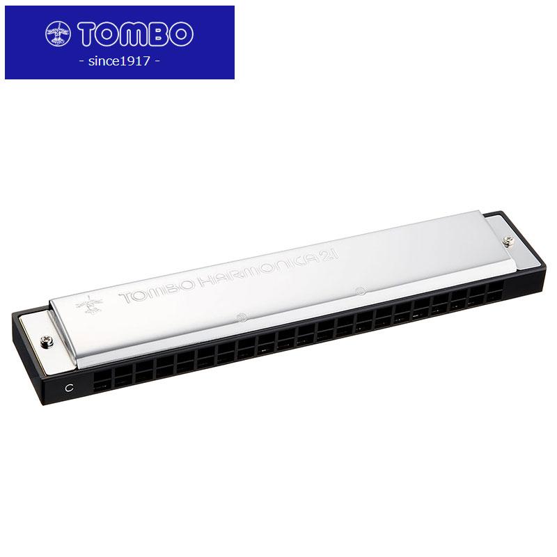 TOMBO 複音ハーモニカ C調 トンボバンド 21穴 3121 トンボ 【ポスト投函配送】