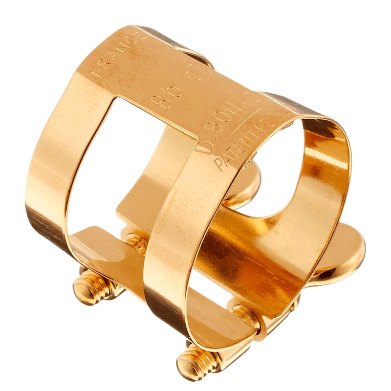 ボナード B♭クラリネット リガチャー 逆締め ゴールドプレート仕上げ 2250UG