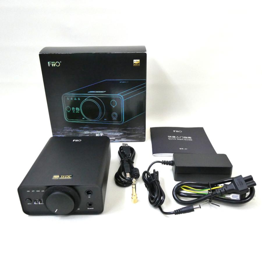 《アウトレット品》 FIIO K7 ヘッドホンアンプ DAC内蔵 (FIO-K7-B) 小型 据え置き 国内正規品