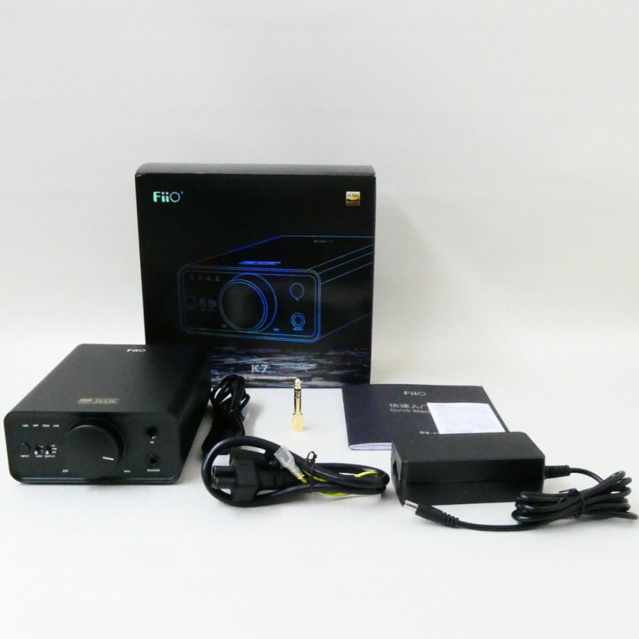 《アウトレット品》 FIIO K7 ヘッドホンアンプ DAC内蔵 (FIO-K7-B) 小型 据え置き 国内正規品