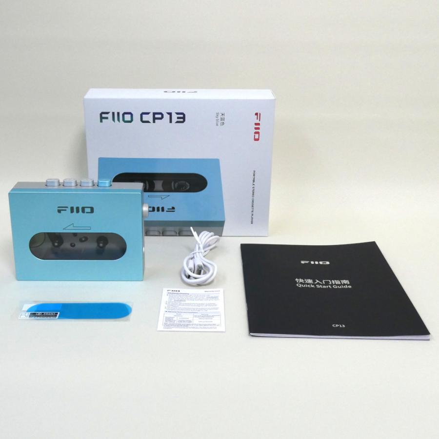 《アウトレット品》 FIIO カセットテープ プレーヤー CP13 Blue (FIO-CP13-L)