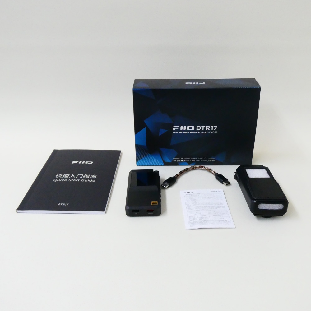 《アウトレット品》 FIIO Bluetooth アンプ BTR17 ブラック (FIO-BTR17-B）国内正規品