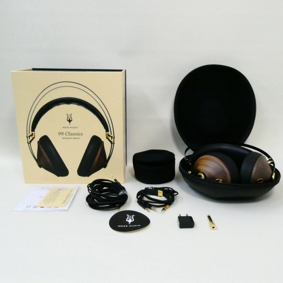 《アウトレット品》MEZE AUDIO ヘッドホン 99Classics ウォールナットゴールド M99C-WG-J