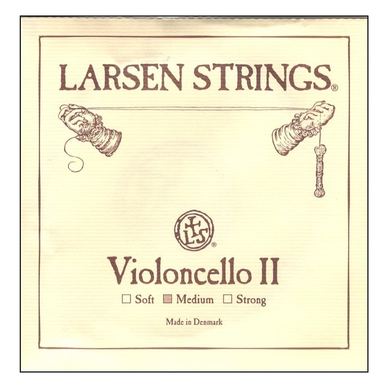 Larsen ラーセン チェロ弦 D線 スチール / クロムスチール巻 Larsen Cello D Medium