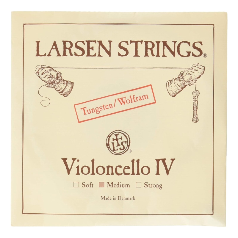 Larsen ラーセン チェロ弦 C線 スチール / タングステン巻 Larsen Cello C Medium