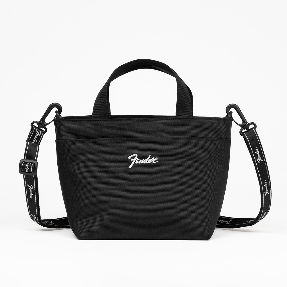 Fender フェンダー 950-6073 (ブラック) 2WAY ミニ トートバッグ ナイロン