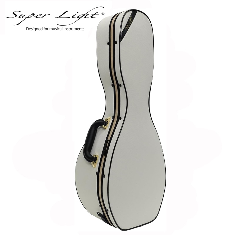 スーパーライト (Super Light) ラウンドマンドリン用 ケース アイボリー 軽量 セミハードケース SL-MN IVORY