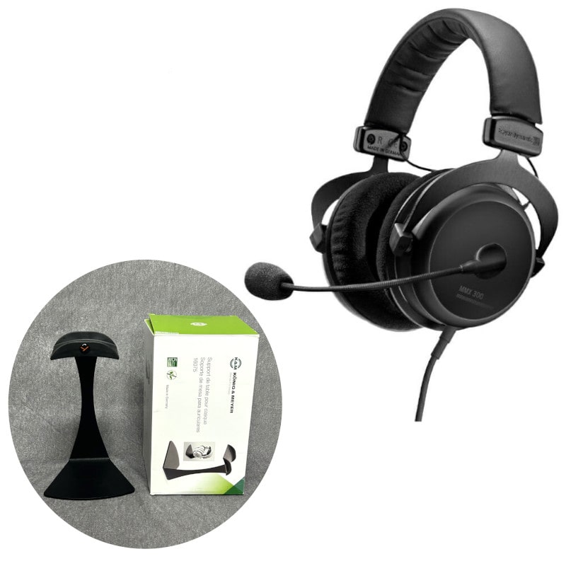 beyerdynamic ベイヤー MMX 300 スタジオレベルのクリアで正確なサウンド 密閉型（第2世代）【国内正規品】《数量限定 beyerdynamicオリジナルスタンド付き》