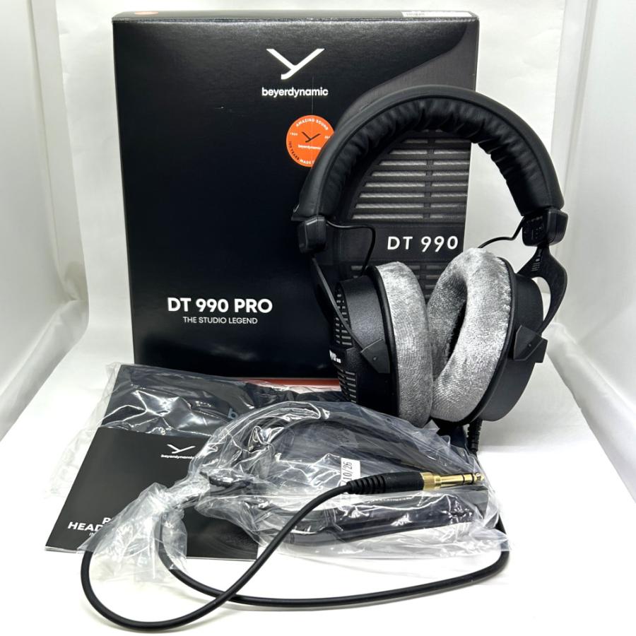 《アウトレット品》beyerdynamic ベイヤー NEW DT 990 PRO 開放型 80Ω マスタリング用スタジオ・ヘッドホン 開放型【国内正規品 2年保証モデル】