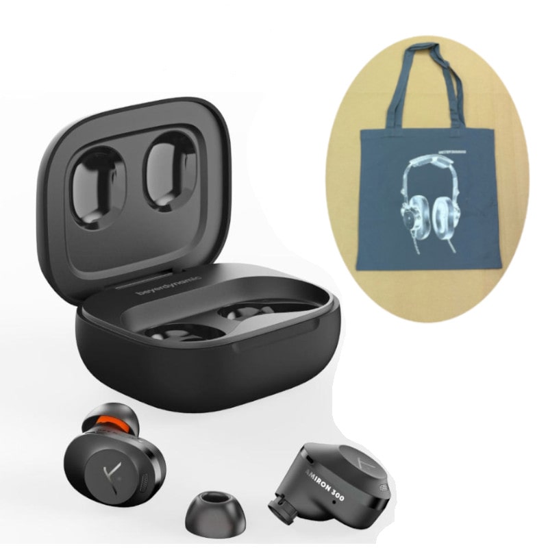 beyerdynamic ベイヤー AMIRON 300  ブラック ブルートゥース 対応 ノイズキャンセリング 機能付 《数量限定 beyerdynamicオリジナルトートバッグ付き》