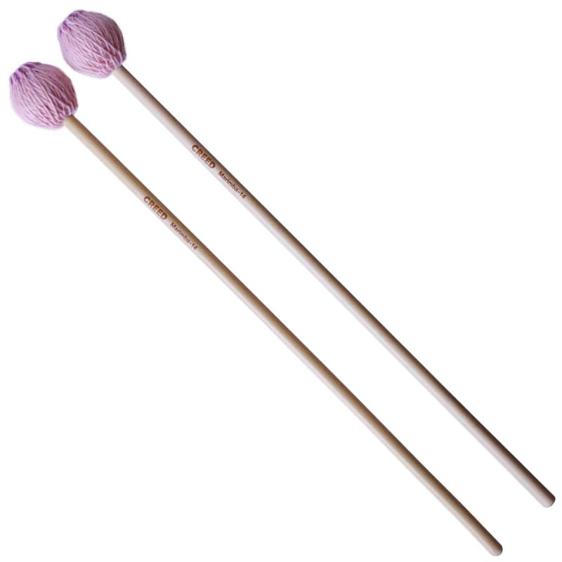 CREED マリンバ・マレット クリード / CR-Marimba14 ミディアム・ソフト / 毛糸巻 【二本一組】