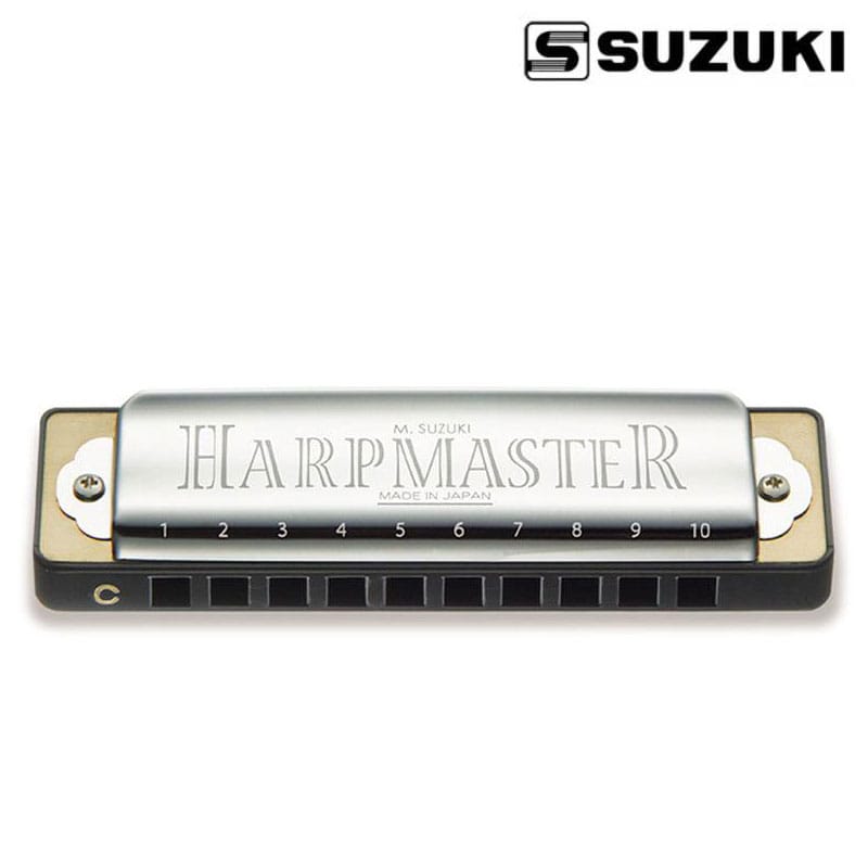 SUZUKI HARP MASTER MR-200 C調 ハープマスター スズキ 10穴ハーモニカ 【ポスト投函配送】