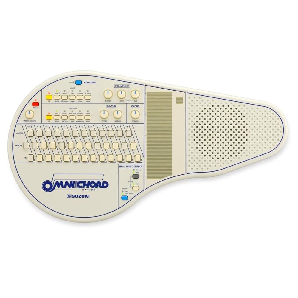 SUZUKI スズキ オムニコード Omnichord OM-108 108のコードを備えた電子楽器