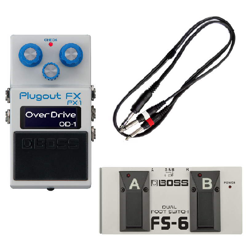 PX-1 Plugout FX + FS-6 Dual Footswitch セット