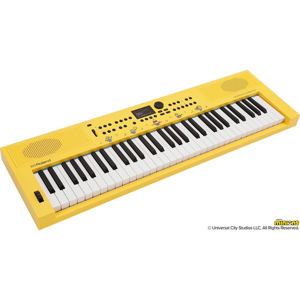 《数量限定：ミニオン トートバック付》 ROLAND ローランド 61鍵キーボード GO:KEYS3 Minion (GOKEYS3-MI) ミニオン