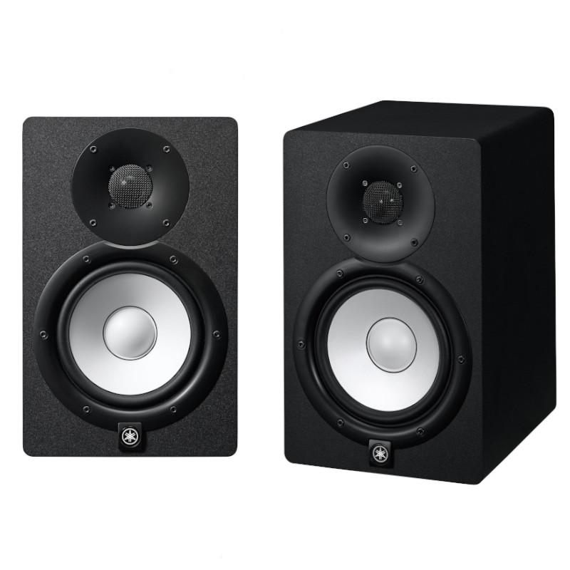 YAMAHA ヤマハ HS7 黒 スタジオ モニタースピーカー パワーアンプ内蔵　【2本set】
