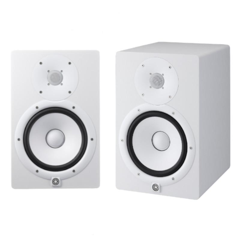 YAMAHA ヤマハ HS8 白 スタジオ モニタースピーカー パワーアンプ内蔵 【2本set】