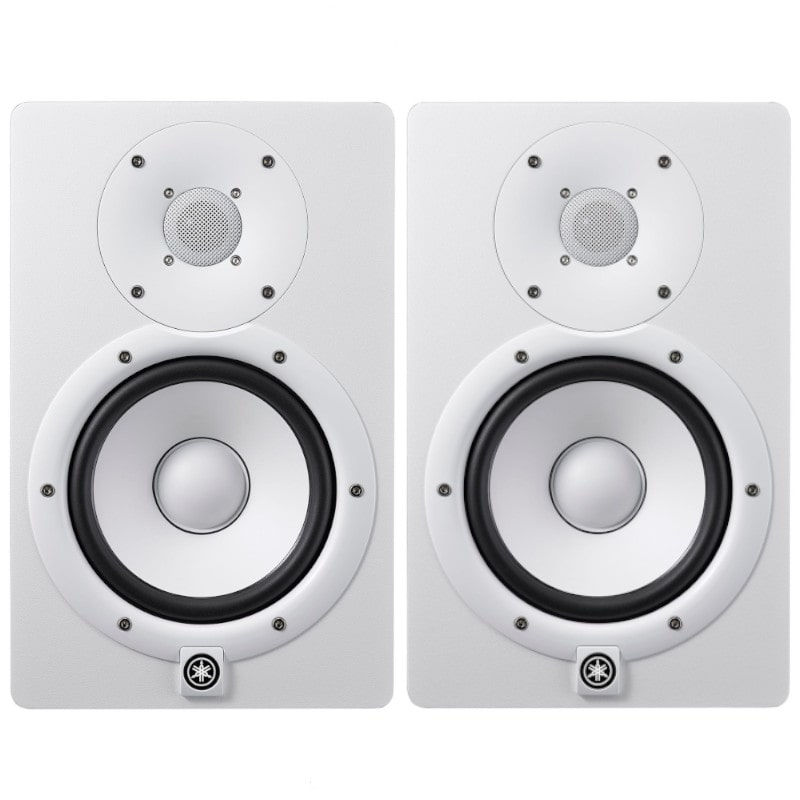  YAMAHA ヤマハ HS7I 白 スタジオ モニタースピーカー パワーアンプ内蔵　【2本set】