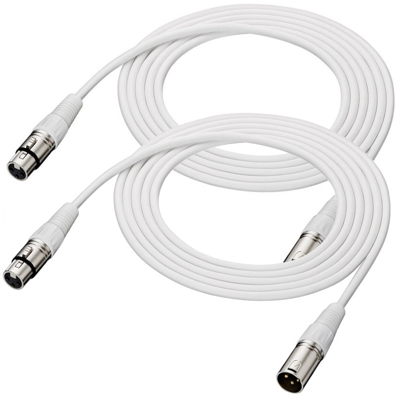 audio-technica オーディオテクニカ BX3/3.0 WH オーディオインターフェイスやミキサーなどとマイクロホンを接続するXLRケーブル 《2本セット》