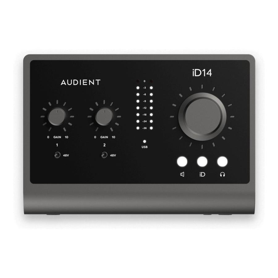 AUDIENT iD14mk II 10in / 6out USB オーディオ・インターフェイス オーディエント