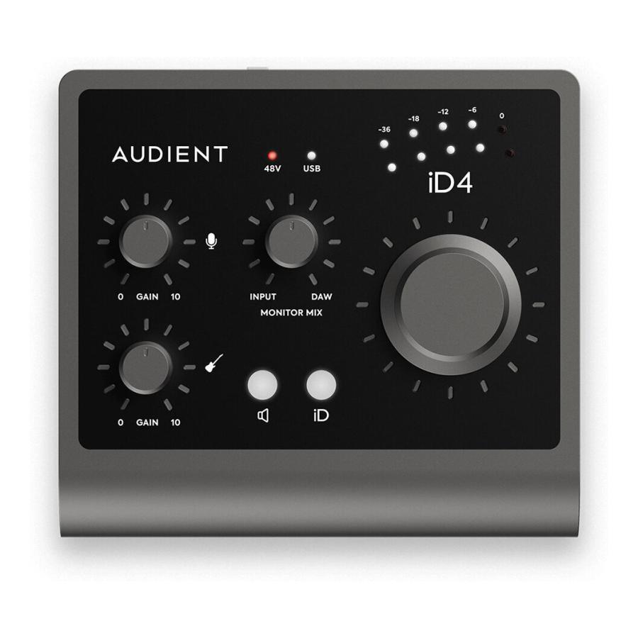 AUDIENT iD4mk II 2in / 2out USB オーディオ・インターフェイス オーディエント