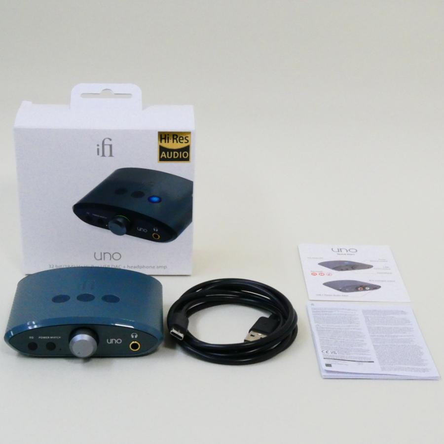 《アウトレット品》 iFi-Audio Uno ヘッドホンアンプ 小型 据え置き 国内正規品