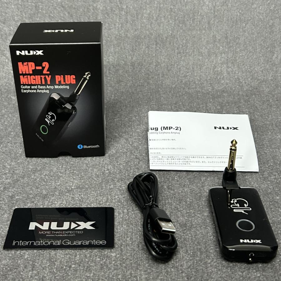 《アウトレット品》 NUX ニューエックス Mighty Plug MP-2 ヘッドホンアンプ モデリングアンプ