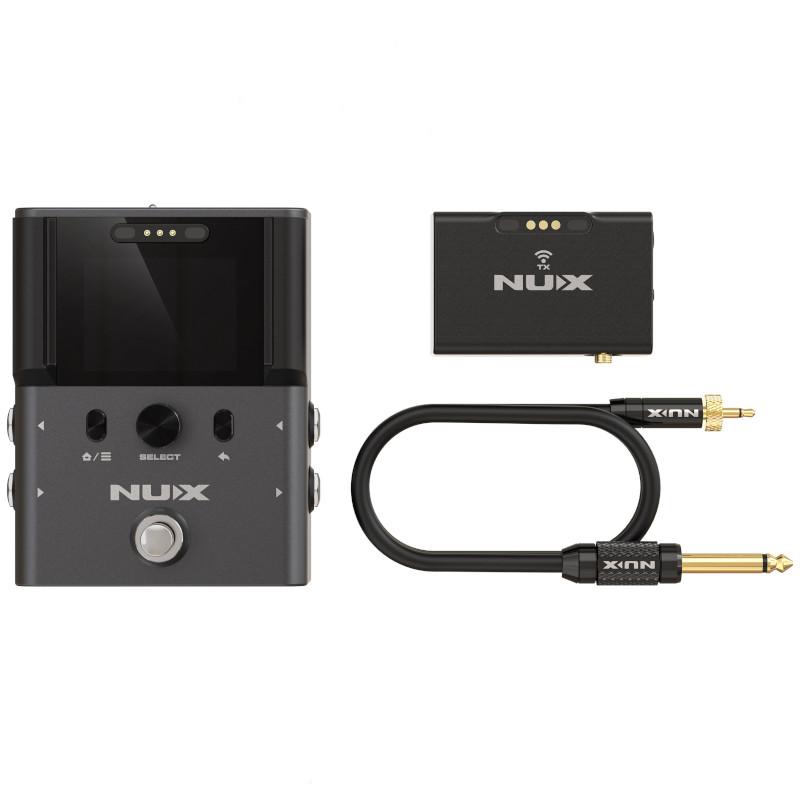 《LAST 1台》　NUX B-8 2.4GHz ギター/ベース用ワイヤレスシステム ペダルタイプの受信機 + コンパクトな送信機のセット